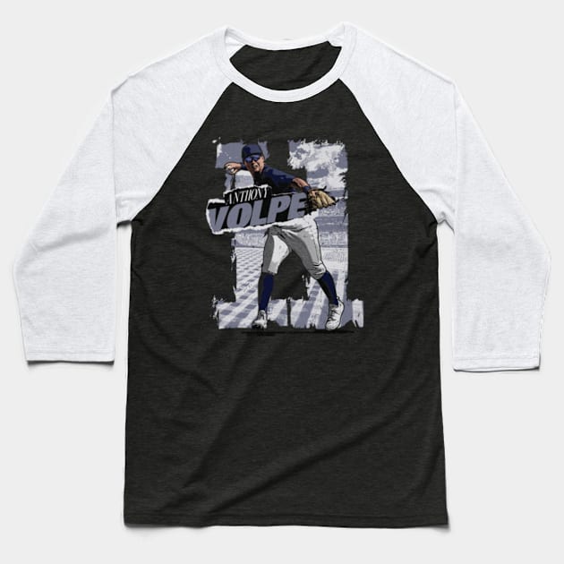 Anthony Volpe New York Y Rough Baseball T-Shirt by Jesse Gorrell